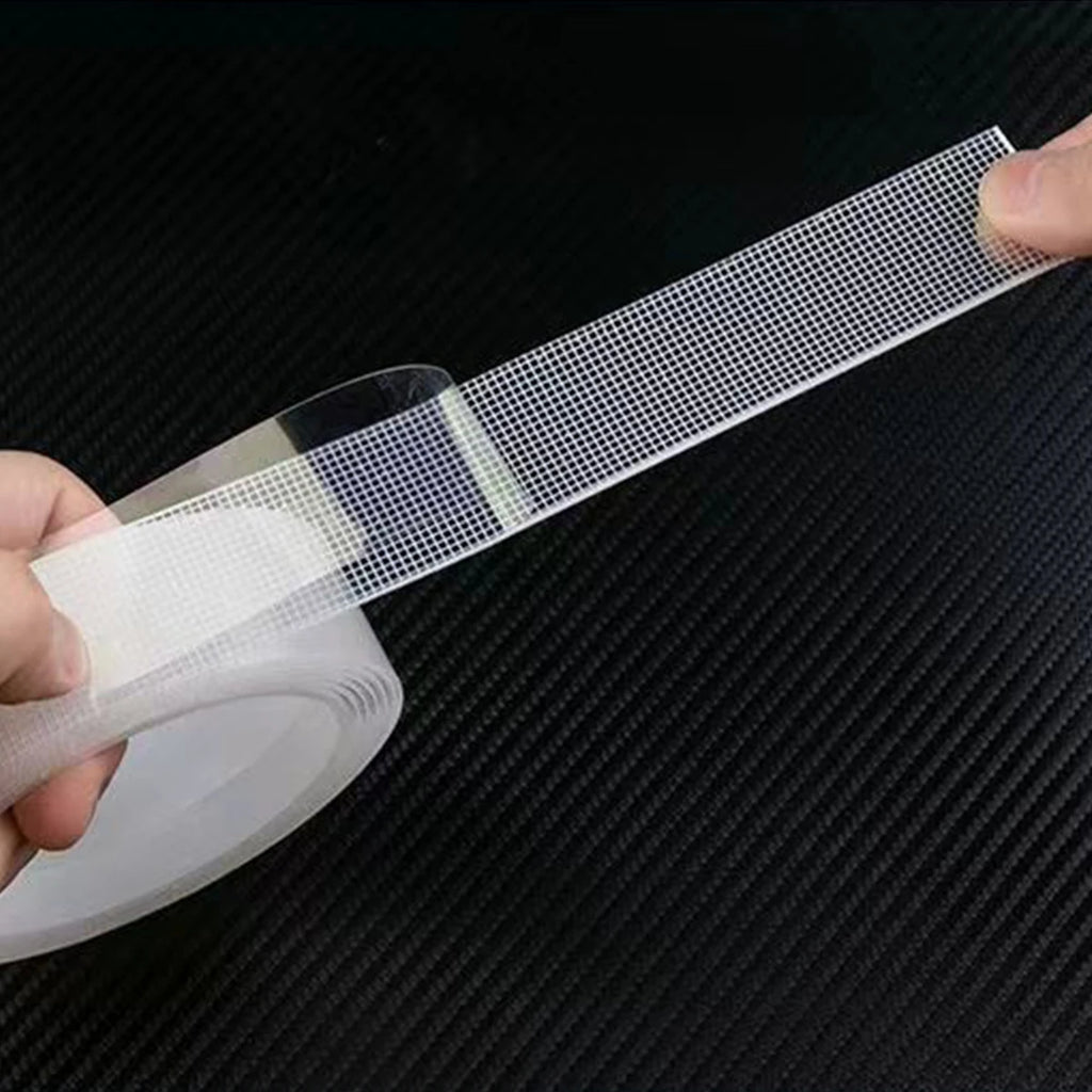 Ultra-strong Double-sided Adhesive Nano Tape, Clear Removable Waterproof Extra Strong Sticky Strip, Heavy-duty Two Side Tape