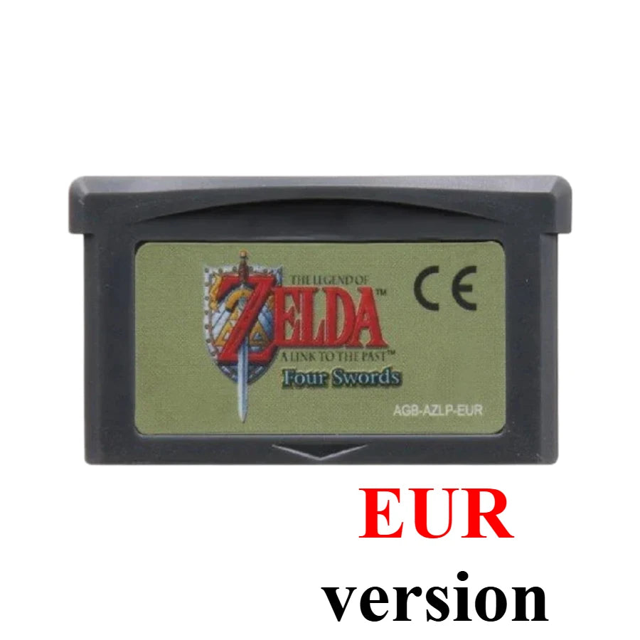 32 Bit Video GBA Game Cartridge Game Console Game Card Link To The Past Awakening DX Minish Cap EUR/USD Version