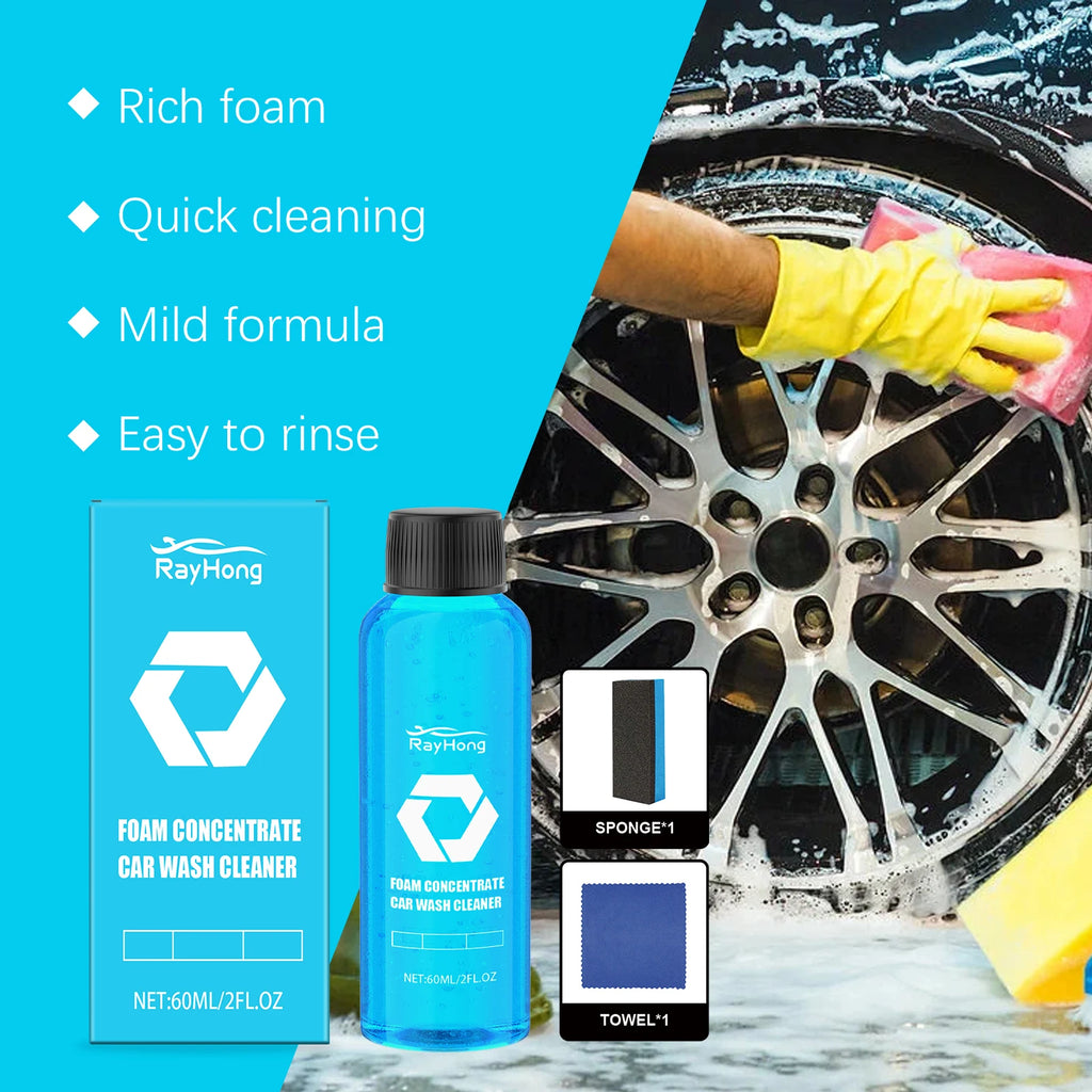 Magic Foam Car Wash Shampoo Car Shampoo High Concentration Car Accessories Detailing Wash Super Foam Cleaner For Cars Trucks