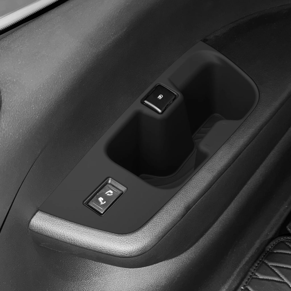 for Nissan Patrol Y63/Armada 2025-2026 Car Water Cup Holder The Third Row Drinks Cup Holder Storage Box Case Accessories 2pcs