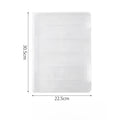 Dustproof Transparent A4 Archive Box Desktop Document Certificate Bill Storage Case Office Paper Stationery Organizer