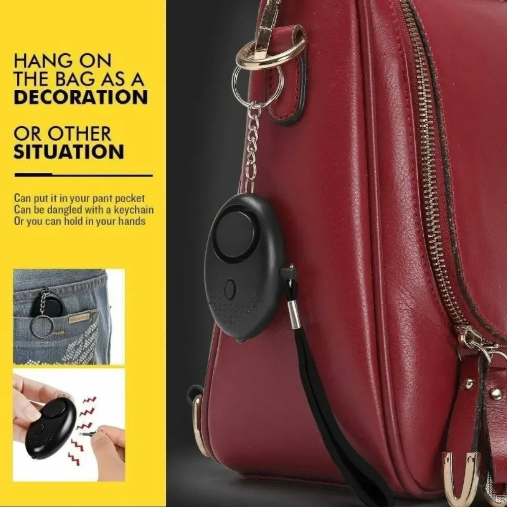Safe Sound Personal Alarm, 130DB Personal Security Alarm Keychain with LED Lights, Emergency Safety Alarm