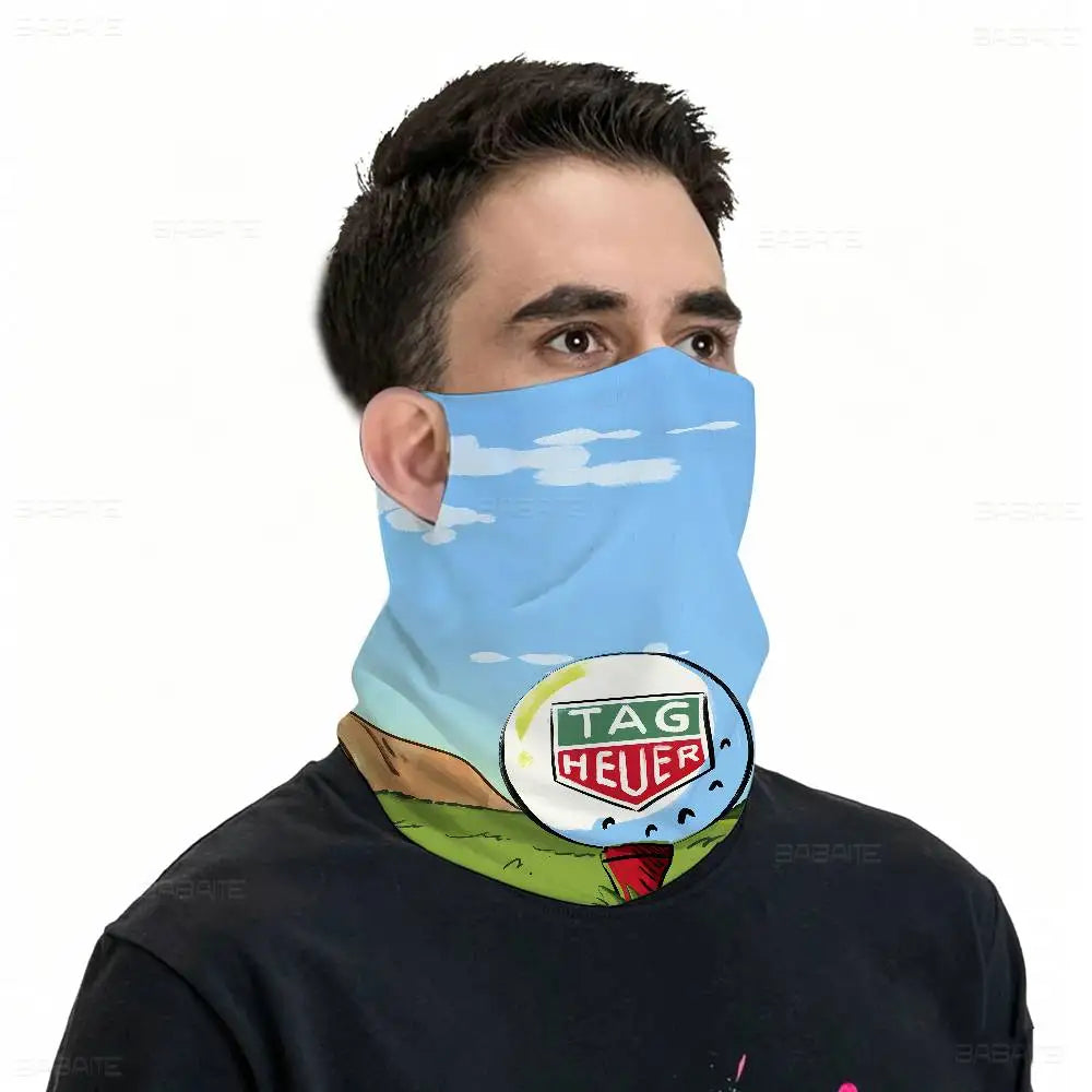 Fashion G-Golf Brand M-Malbon Warm windproof multifunctional face mask breathable neck gaiter for outdoor travel and adventures