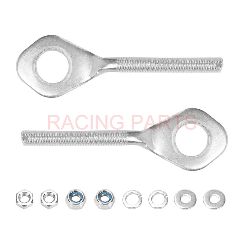 Chain Adjuster Tensioner Bolts for Honda Monkey Z50 Z50A Z50J Bikes Fit Monkey and Dax Standard Fitment 12mm Axle