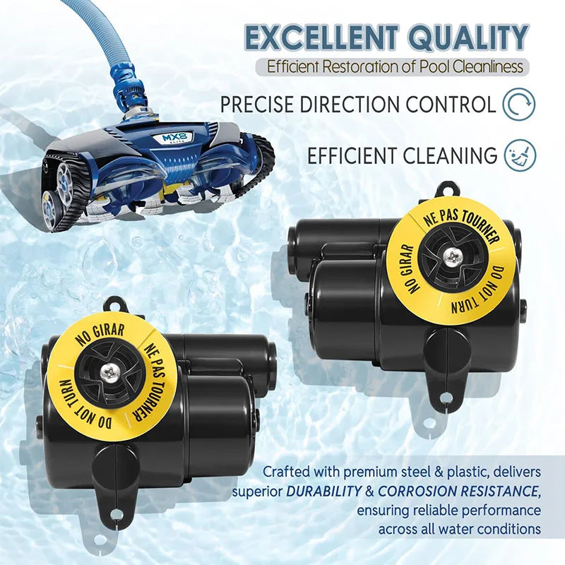 R0524700 Side A and R0524800 Side B Direction Control Device Kit, For Baracuda MX8/MX8 Elite/MX6/MX6 Elite Pool Cleaner
