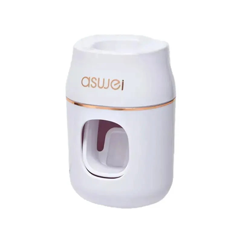 Upgrade Your Bathroom with This 1pc Toothpaste Squeezer and Storage Rack for Easy Automatic Refills