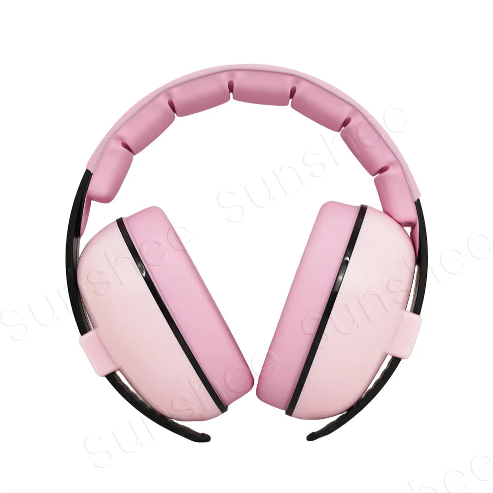 Baby Ear Muffs for Infants with Elastic Headband, Baby Earmuffs Ideal for Flights, Baby Ear Noise Reduction Earmuffs