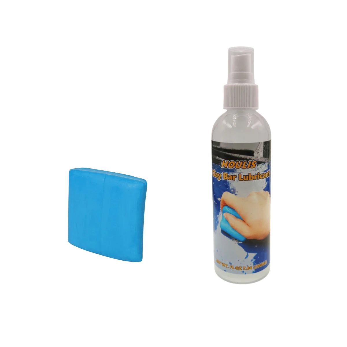 Car Clay Bar Synthetic Lubricant Detailing Set With Washing And Adsorption Capacity For Deep Cleaning Of Paint Wheel Hub Glass
