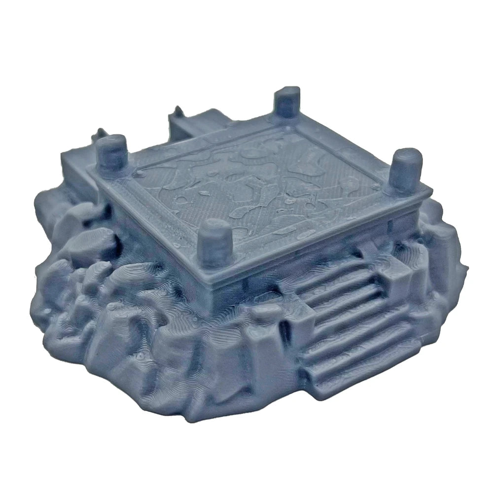 3D Printed Terrain Battlefield Platform With Stairs for Dnd/RPG Tabletop Wargaming Terrain Scenery