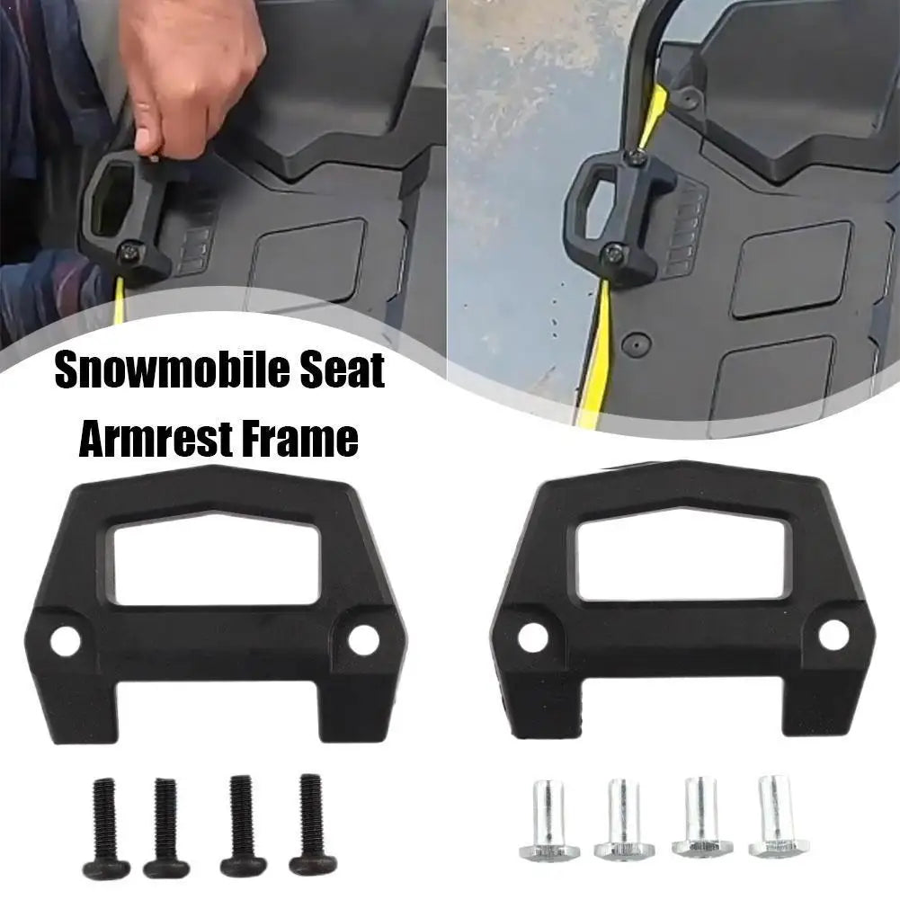 2pcs Car Luggage Rack Base With Hardware Kit For Ski Doo Linton CARGO 860201806 Cargo Luggage Rack Base Mount