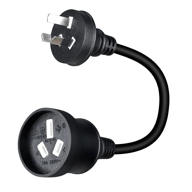 NZ EV Charging Power Adapter 15A AU Plug to 10A AU NZ Socket for EV Car Charger Adaptor AU