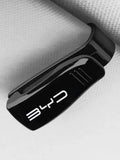 Car Sunglasses Clip Card Ticket Holder Sun Visor For BYD Atto 3 EV Yuan Plus Song Plus Dmi Dolphin Seal Tang Han Qin F3 E6 Act