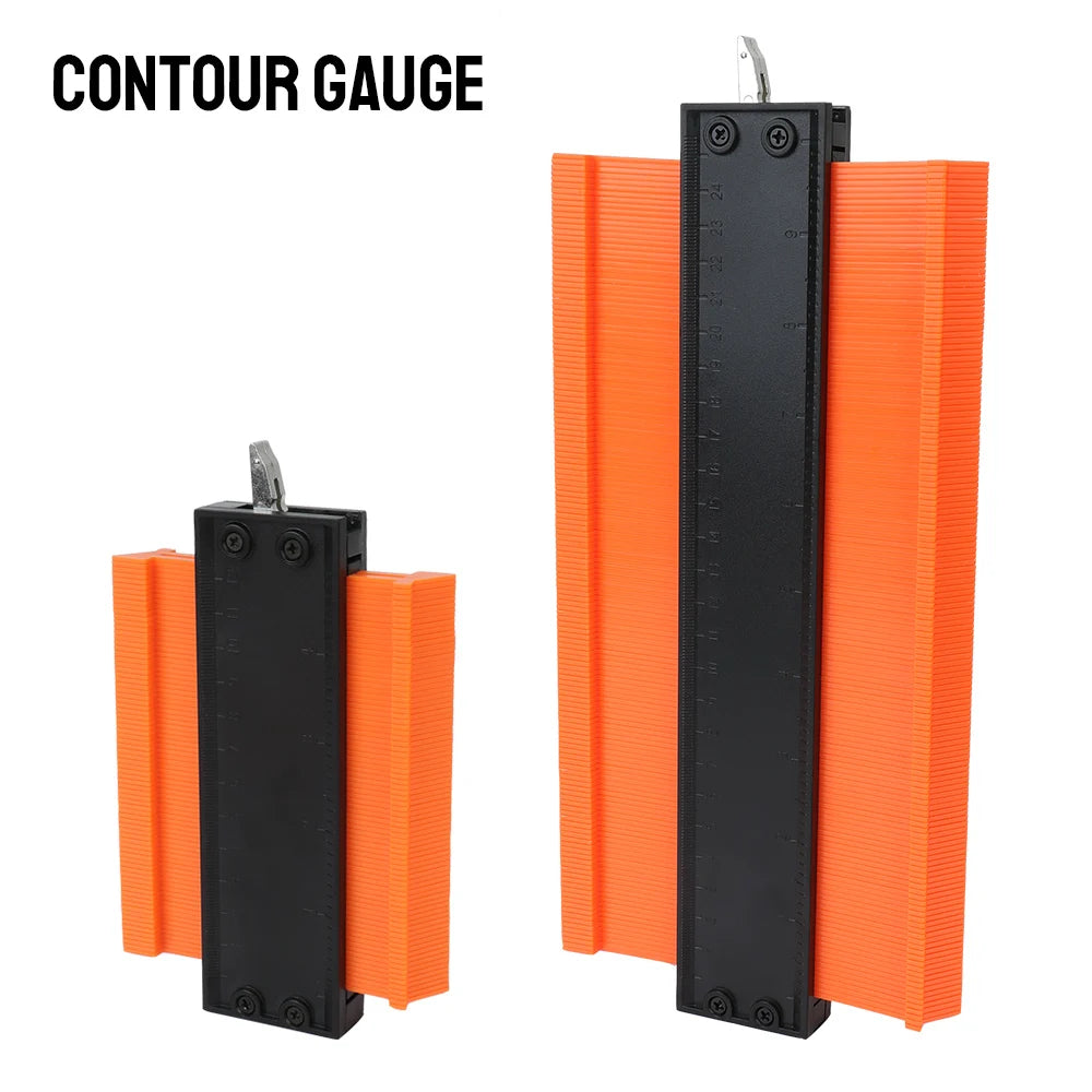 Laminate Tiles Meethulp Gauge Alloy Edge Shaping Wood Measure Ruler Contour Gauge Profile Duplicator Tool Adjustable Lock