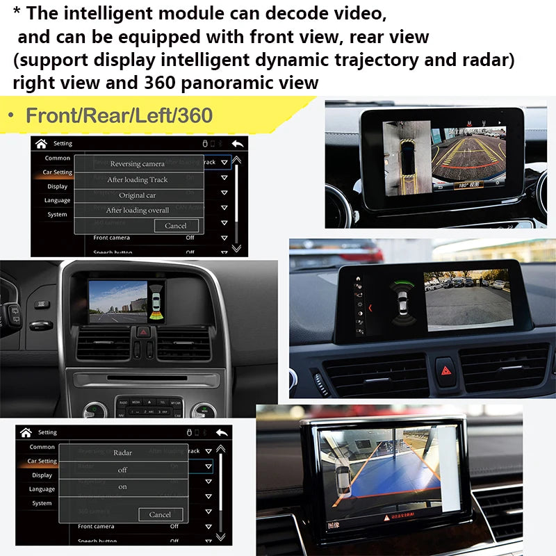 Wireless Apple Carplay Android Auto Module Car AI Box For Volvo XC60 XC70 S60 S80 V60 V70 V40 With Touchscreen Extension