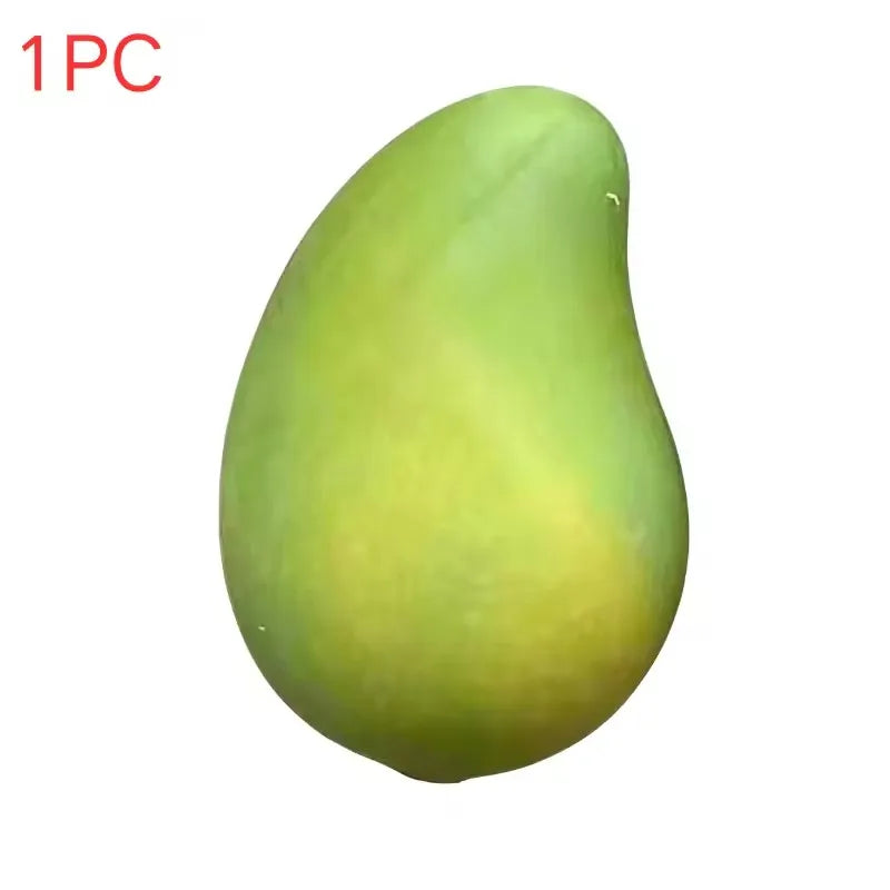 Kiwi & Watermelon Fruit Slushy Squishy Toy Soft Stress Relief Squeeze Toy Realistic Fruit Simulation Model Adult Gift
