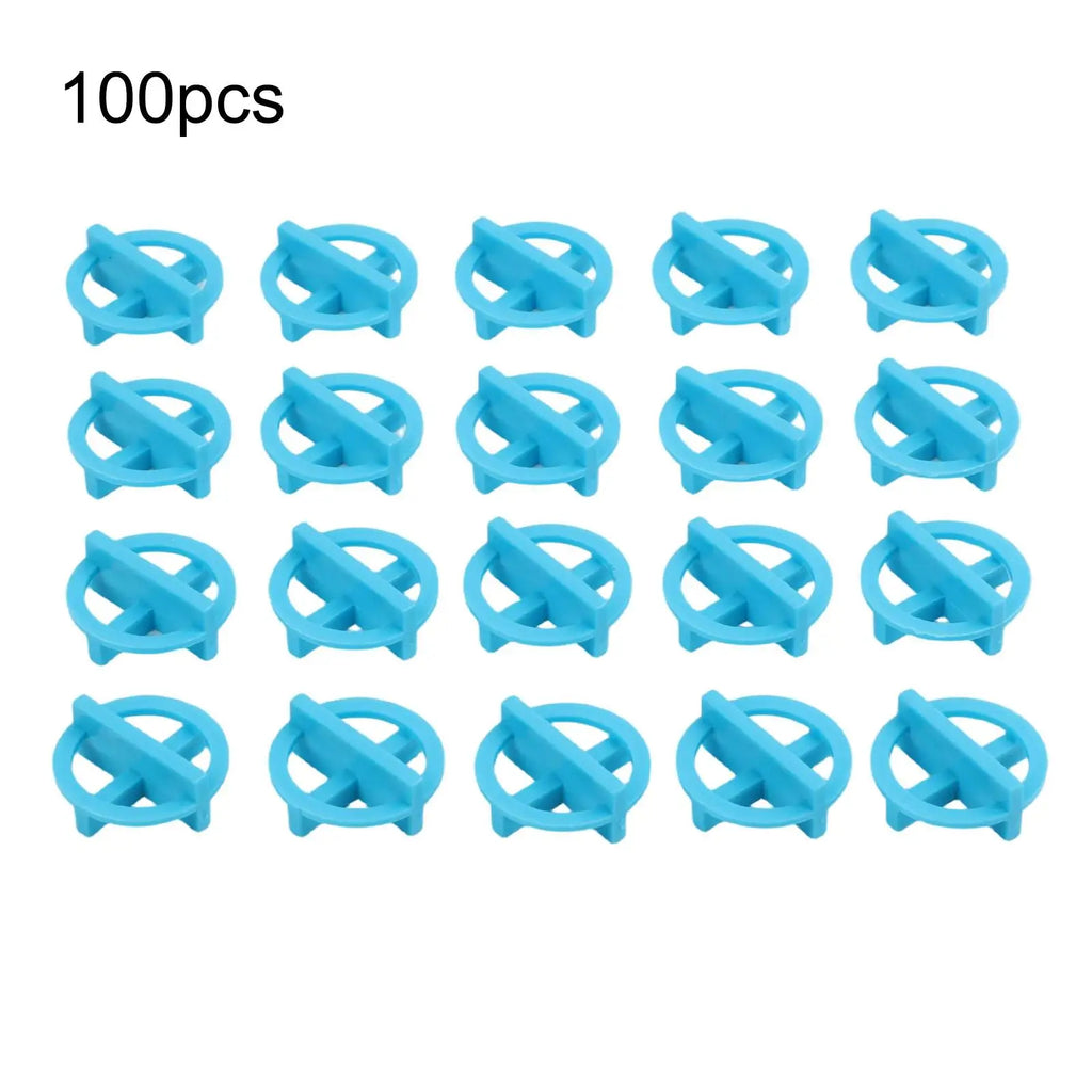100xCeramic Tile Leveling System Spacers Clips Wedge For Tiling Fixing Floor Wall Gap Floor Fixing Construction Tool