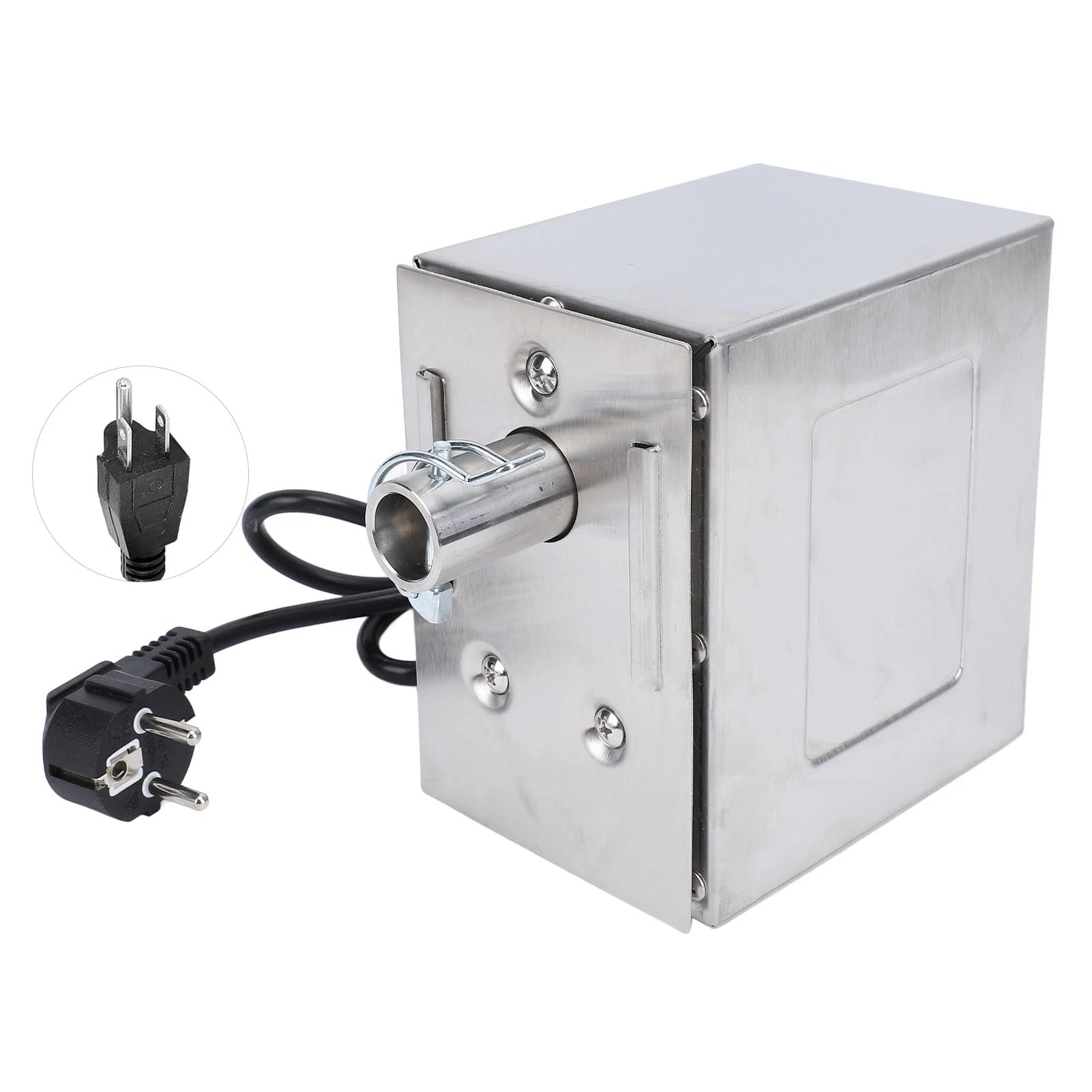 45W Grill Electric Replacement Rotisserie Motor Stainless Steel Barbecue Motor for Pig Goat Chicken Rotisserie Roaster