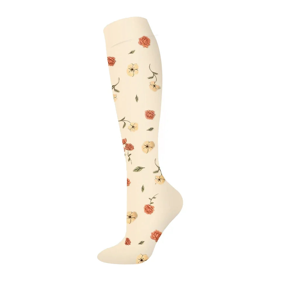 Men Women Compression Sock for Leggings Breathable Running Pressure Soccer Adult Edition Network Pressure Nurse Socks