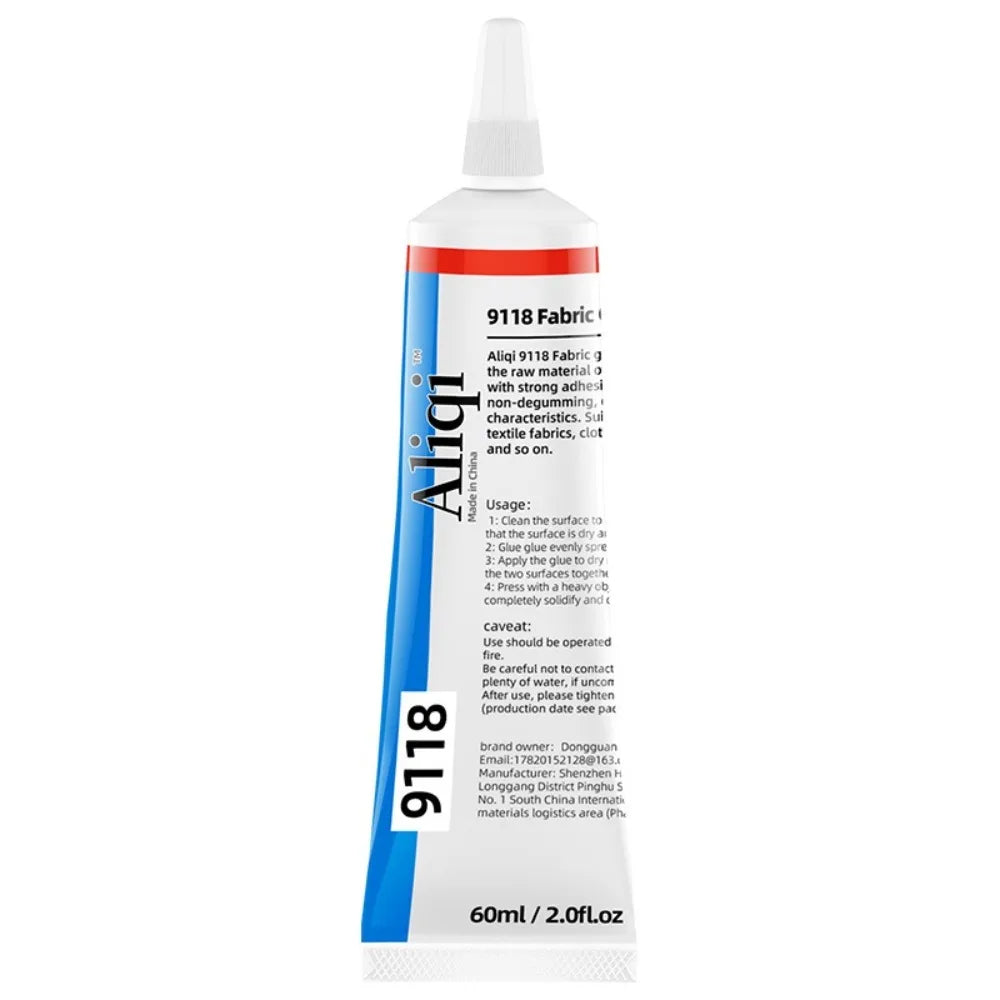 15/60ml Fabric Sewing Glue Transparent Corrosion Resistance Clothing Repair Glue Non Irritation High Viscosity Strength