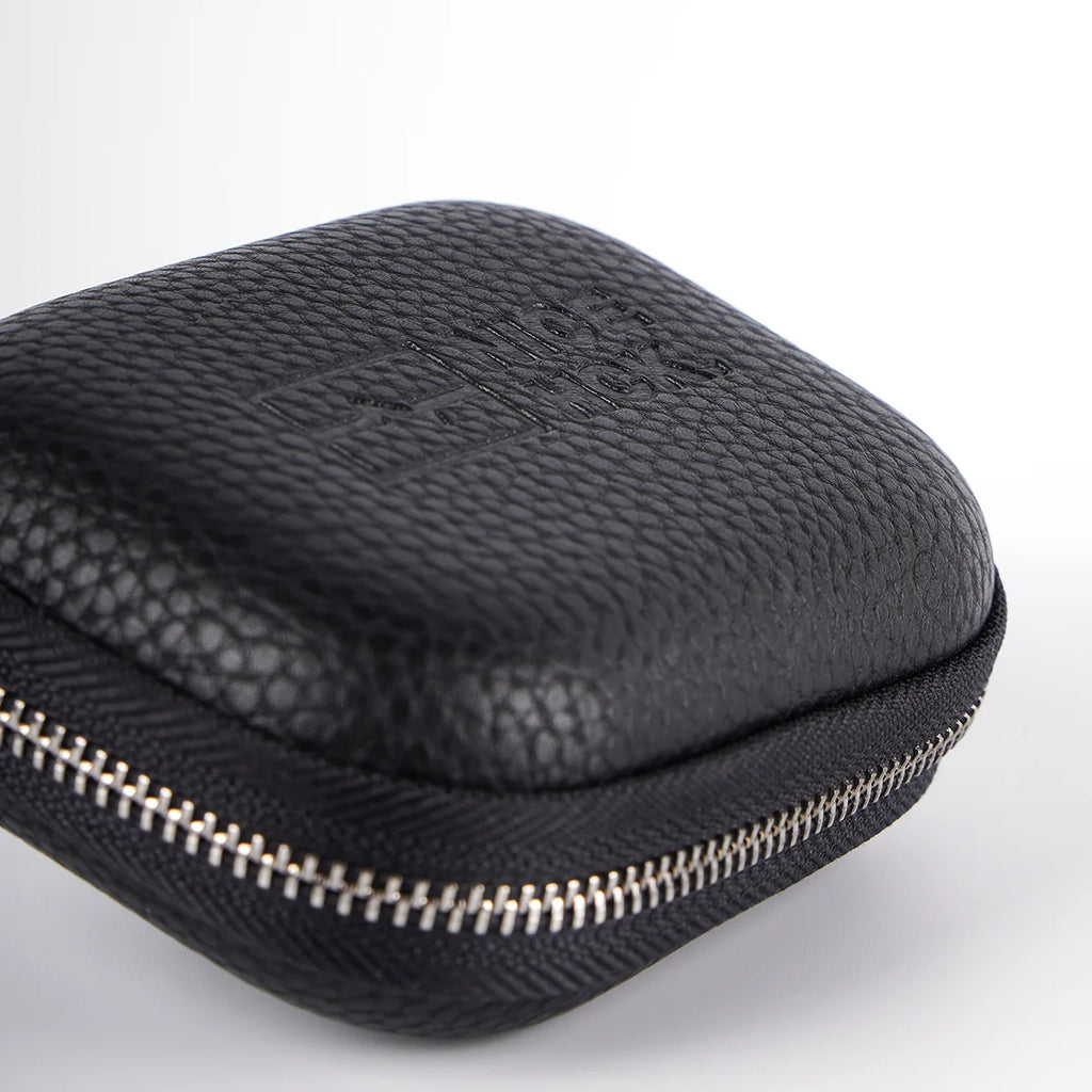 NICEHCK High Grade PU Leather Zipper Earphone Storage Box, Lightweight Protective Case for Cables IEM Accessories NX8Ti TitanX