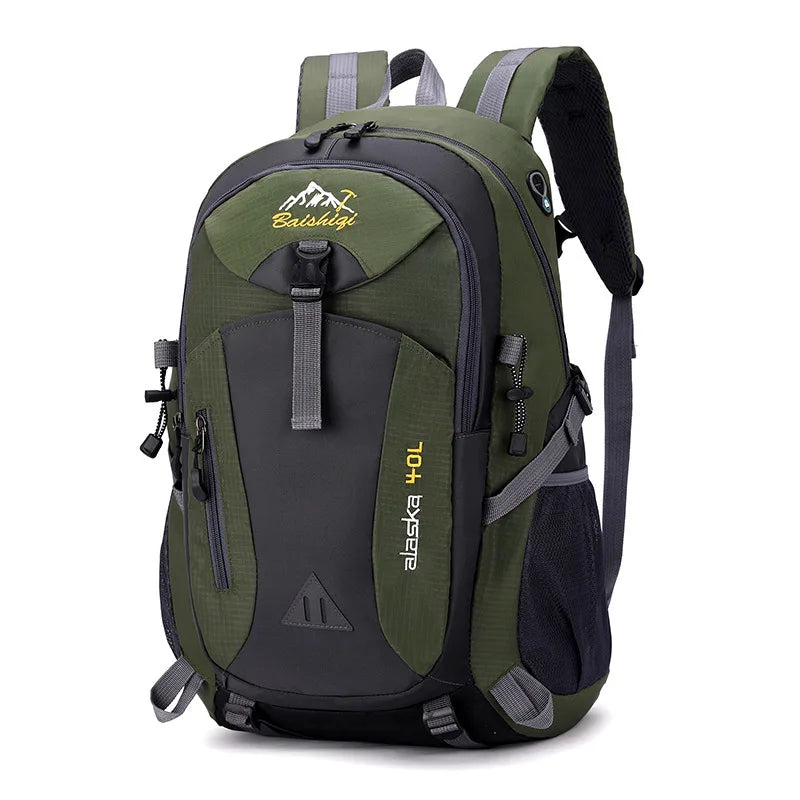 40L Outdoor Camping Backpack Nylon Waterproof Hiking Travel Sport Bag For Men Women Ultralight Climbing Trekking Backpack