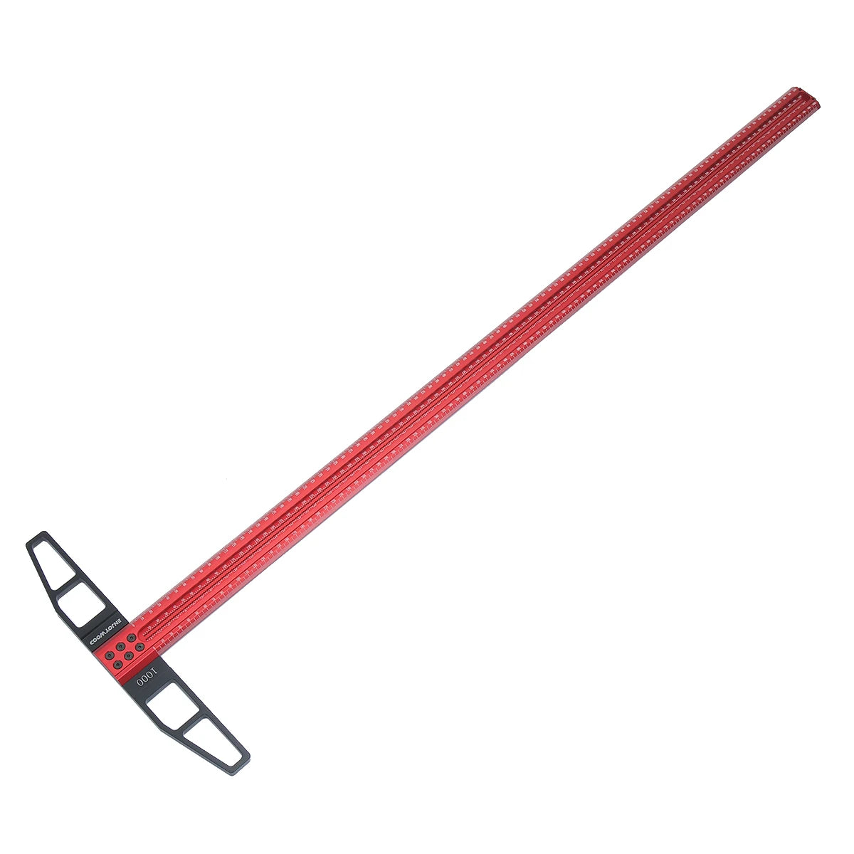 300-1000mm Woodworking T-type Scribe Square Ruler Hole Scribing ruler Drawing Marking Gauge Crossed-out Measuring Carpenter Tool