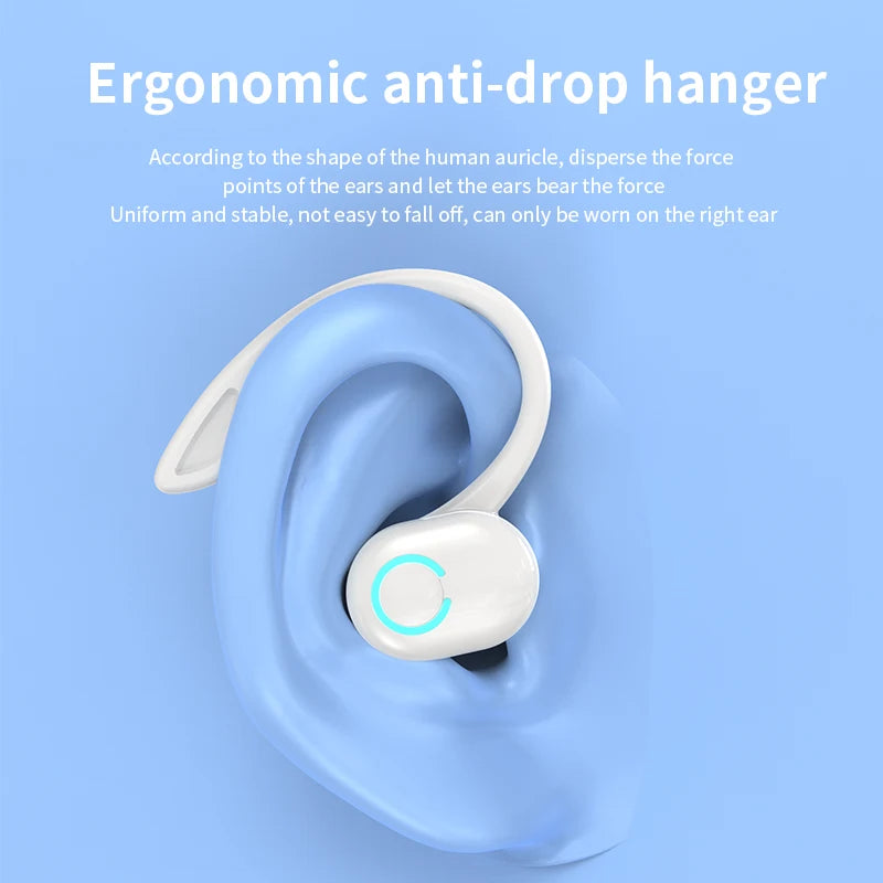 VAORLO S10 New Earphone Bluetooth Earphone Sport Business Single Ear Earphone With Good Sport Range and Noise Reduction Wearing