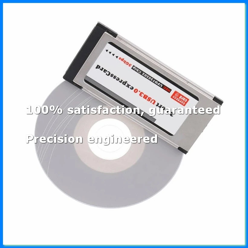 Pci-E Pci Express To Usb 3.0 2 Port 34 Mm Expresscard Card Converter Adapter-FS