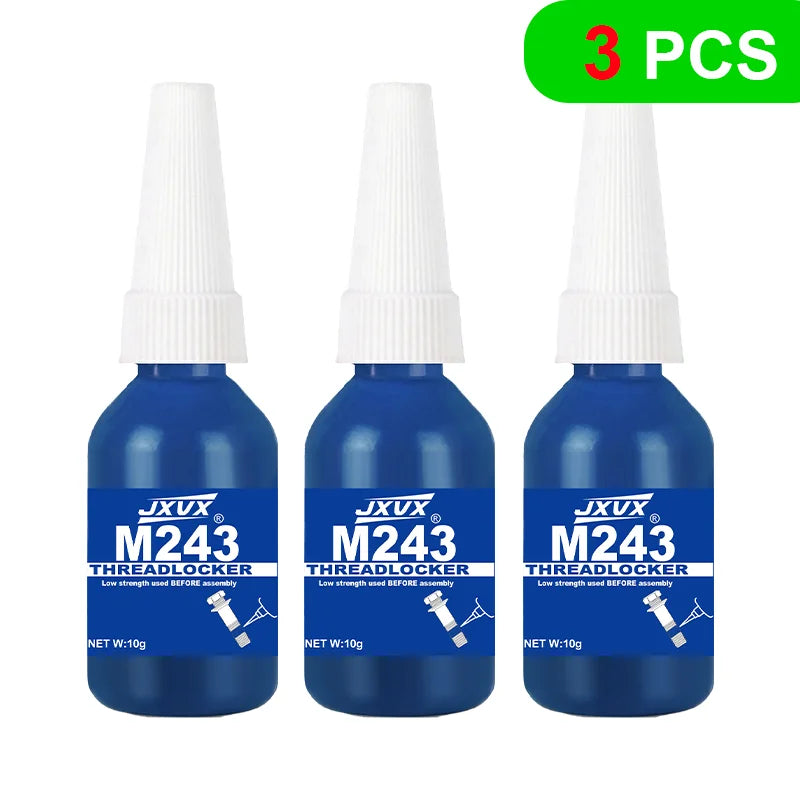 10g Anaerobic Screw Locking Adhesive – Ultra-High-Temperature Thread Lock – Removable Fastening and Anti-Slip Adhesive