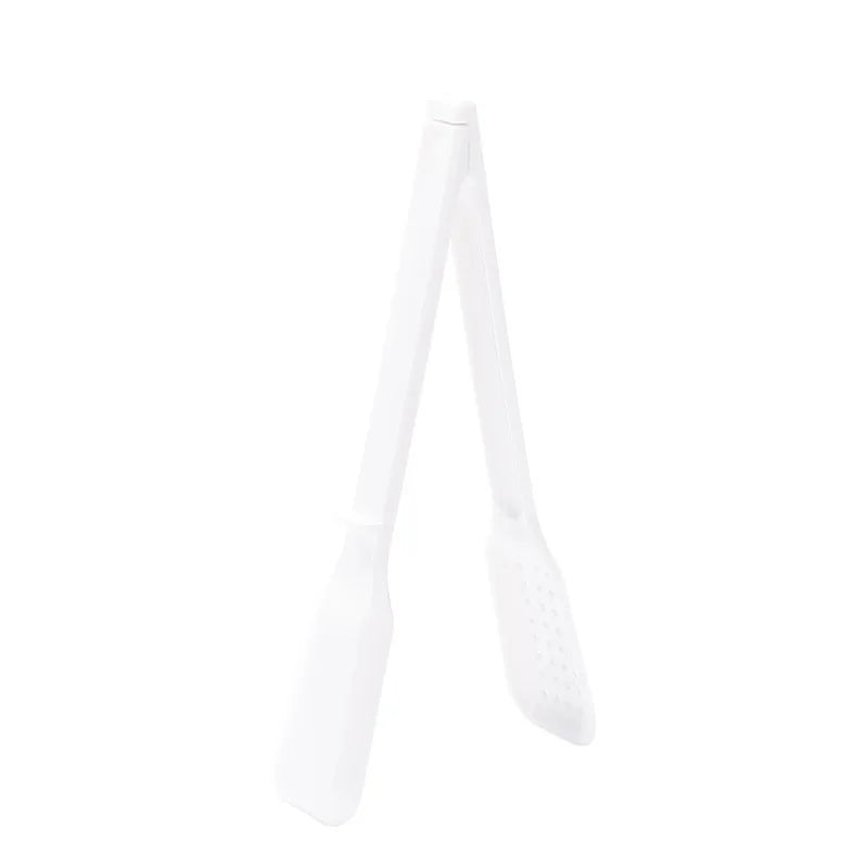 2 in 1 Kitchen Barbecue Food Tongs Buffet Steak Bread Clip Tableware Detachable Spoon Colander Home Cooking Accessories