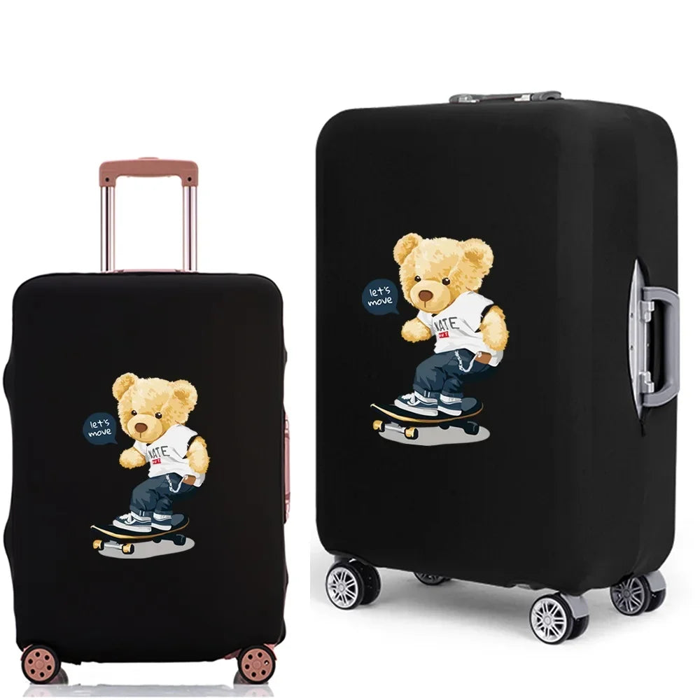 Luggage Cover Travel Suitcase Cover Luggage Protective Covers Dust-Proof Travel  Accessories Elastic Suiteble 18-32Inch Suitcase