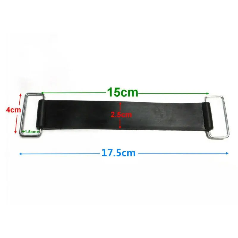 Suitable For All Motorcycles, Tricycles, And Scooters 2/4 Pack Of Motorcycle Rubber Battery Retaining Straps,