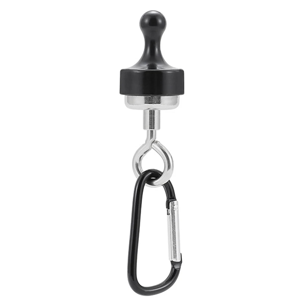 Hanging Carabiners Pulling Force Mini Magnetic Hooks Heavy Duty Multipurpose for Outdoor Hanging Camping Light