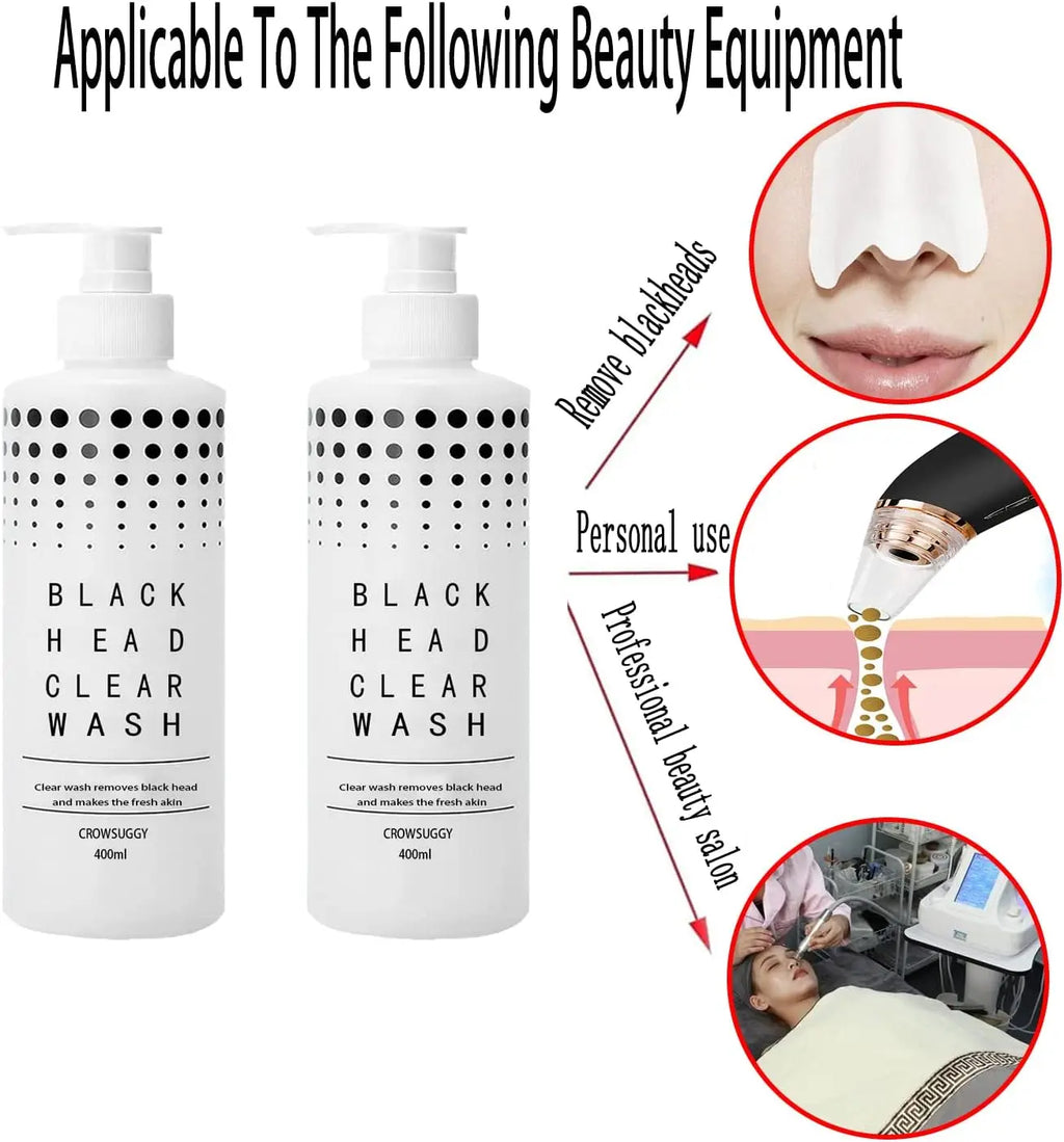 400ML Facial Skincare Exfoliation Liquid Deep Cleaning Salon Home Skin Care Liquid