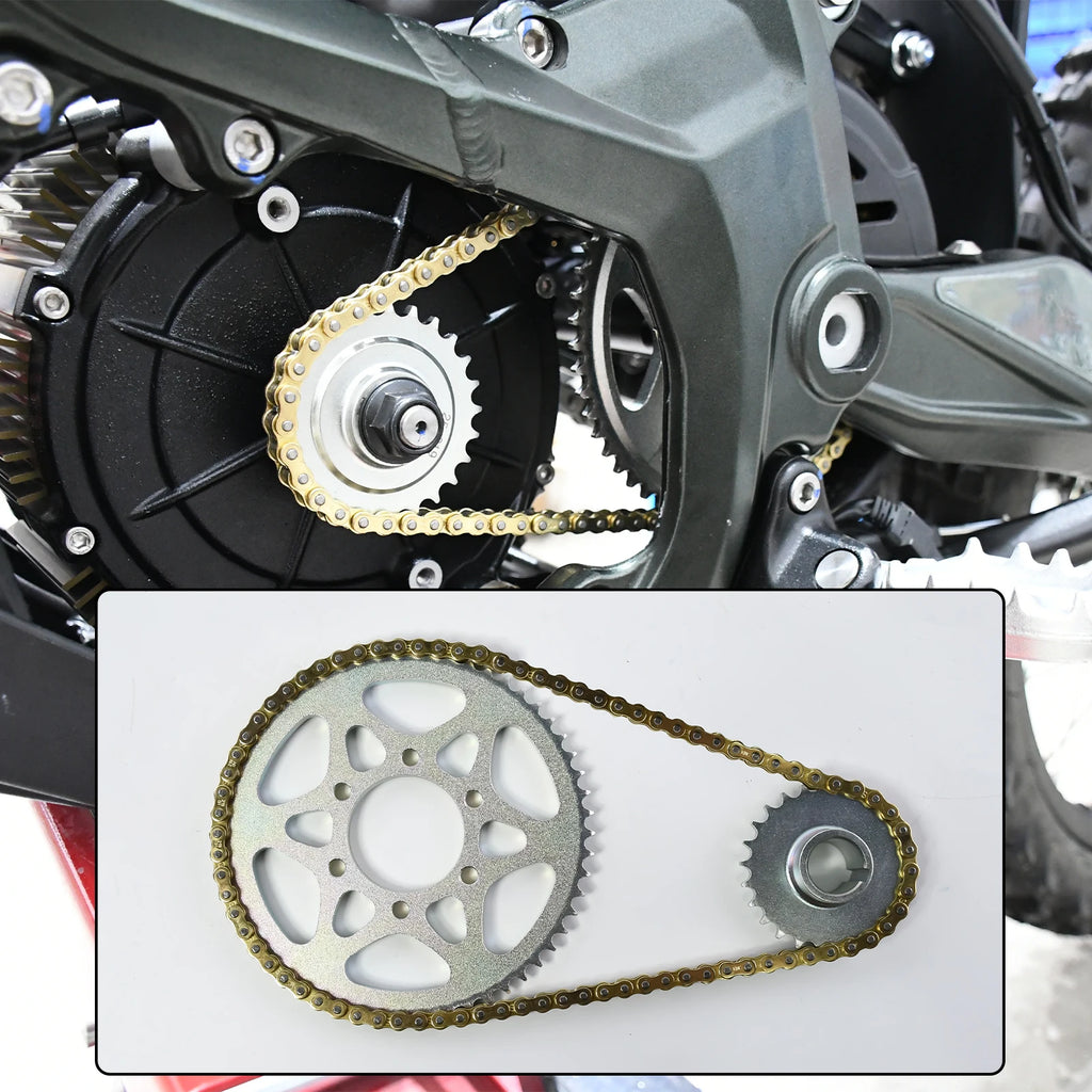 First-level Transmission Chain Gear Set for Surron Ultra Bee Motorcycles Electric Bike for SurRon Chain Motorcycles Accessories