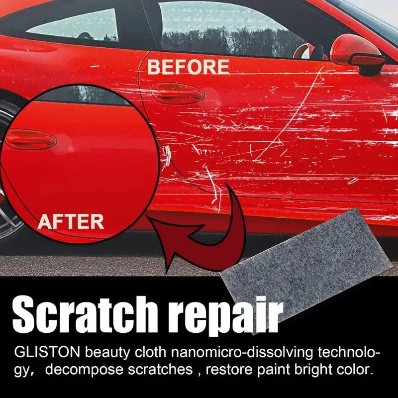 6Pcs Nano Sparkle Cloth Car Scratch Remover Paint Repair Easily Nanosparkle Cloth for Car Scratches