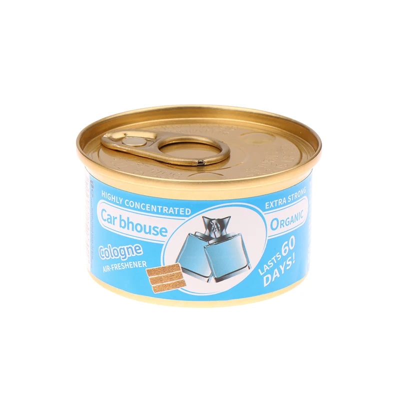 Car Aromatherapy Wooden Blocks Canned Shaped Deodorizing Fiber Air Freshener Auto Aromatherapy Car Interior Deodorant Supplies