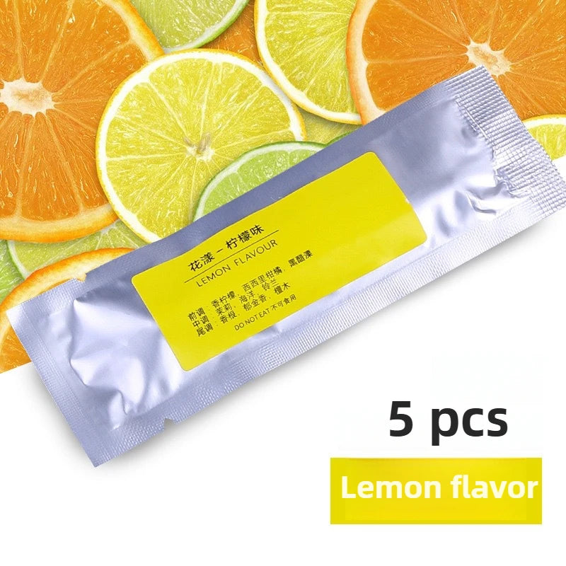 Car Aromatherapy Stick Refill Bar PE Fragrance Replacement Core Car Air Fresheners Refills Cologne Perfume Accessories Lemon