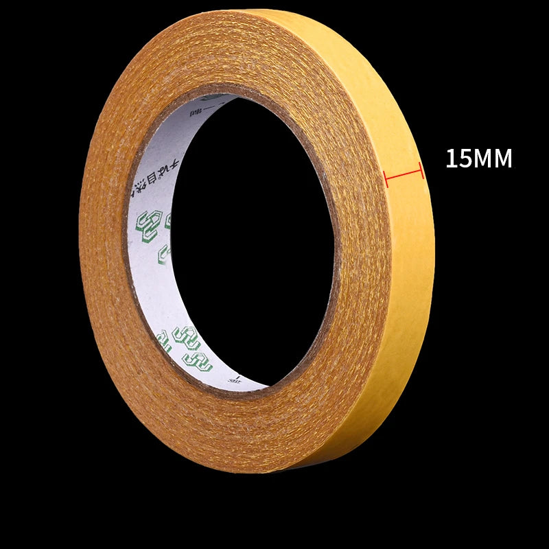 YX Double-sided Fiberglass Grid Sticky Adhesive Fiber Transparent Mesh Tape Strong Waterproof Tape Thick 20 Meter