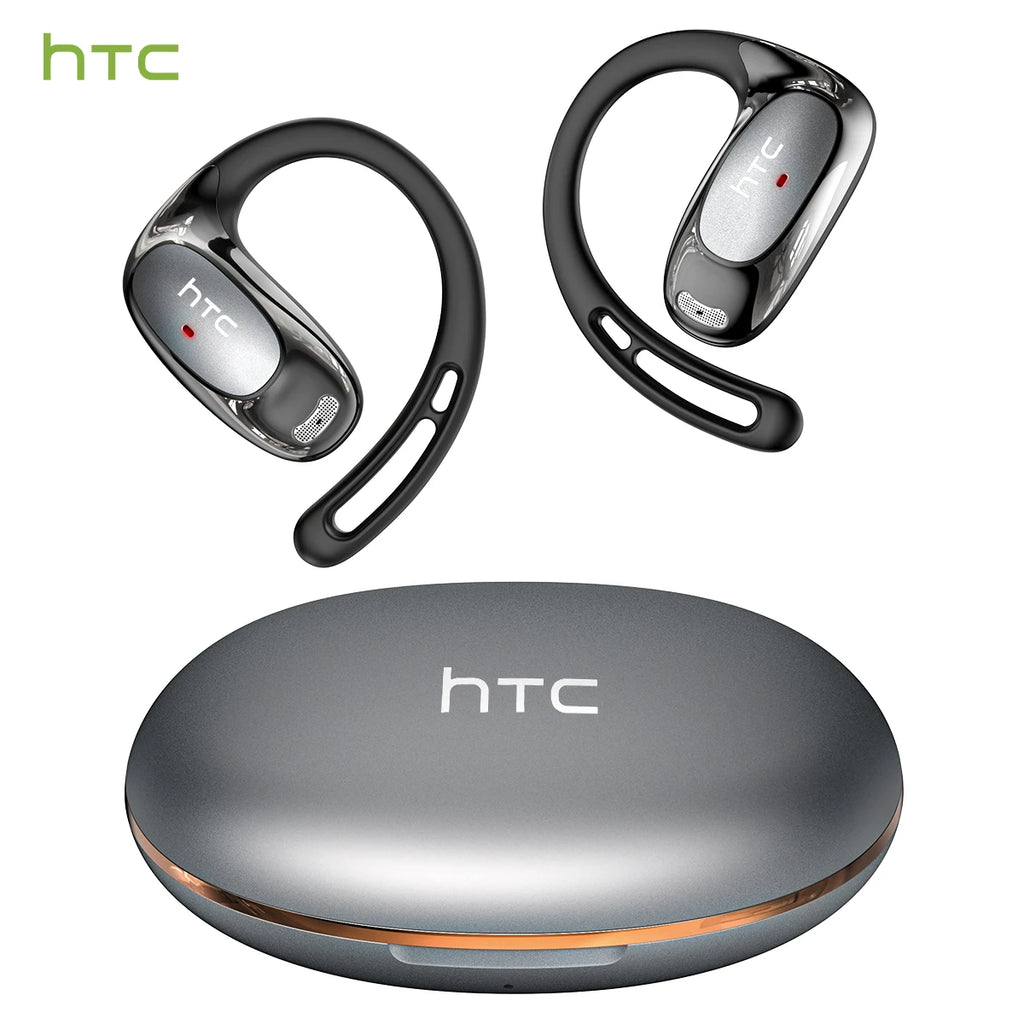 Bluetooth Auricles HTC NE35 2026 AI Real-Time Language Translator Earbuds 134 Languages BT6.0 IPX5 90H Battery Wireless Headset