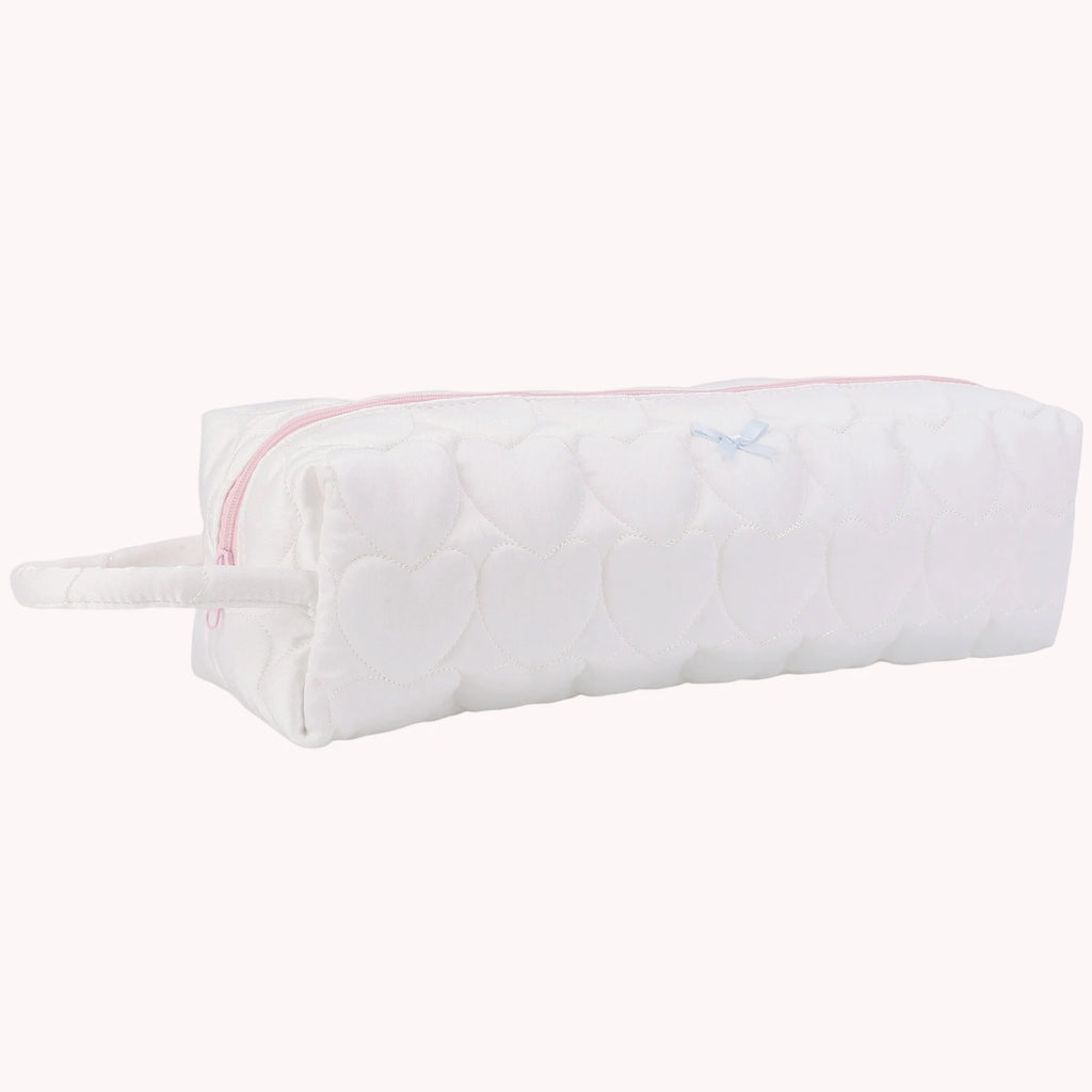 Floral Carrying Bag with Handle  Pencil Pouch with Zipper Lightweight for Women Hair Dryer Straightener Attachments