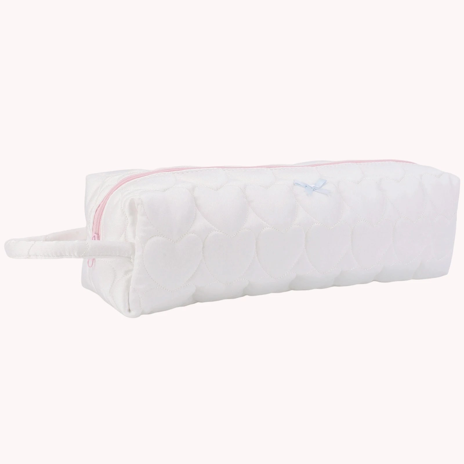 Floral Carrying Bag with Handle  Pencil Pouch with Zipper Lightweight for Women Hair Dryer Straightener Attachments