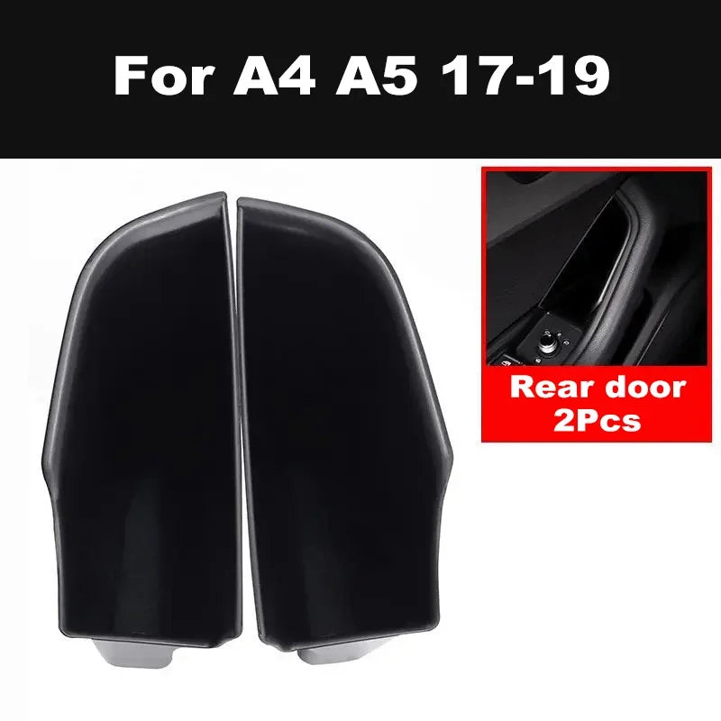 Car Door Storage Box  For Audi A4  A5  A5 Copue  Door Organizer Auto Interior Accessories  Car Interior Organizing Solution