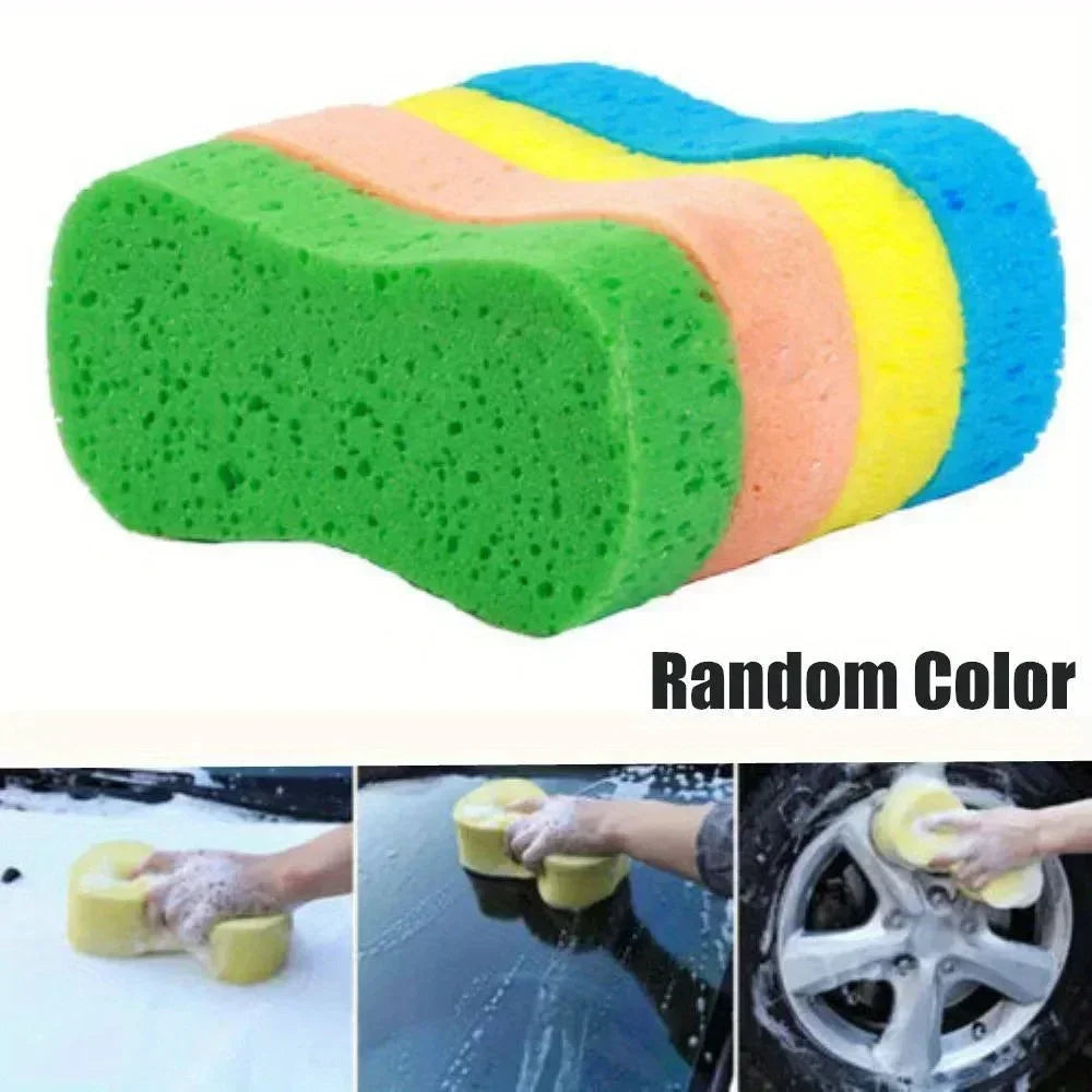 Car Wash Sponge Honeycomb Large Sponges High-density Car Washing Sponge Block Auto Detailing Foam Cleaning Tools Car Accessories