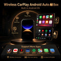 Android 15 CarPlay AI Box Wireless CarPlay&Android Auto Adapter Support Netflix YouTube IPTV WiFi 5G For Toyota VW Ford MG Kia