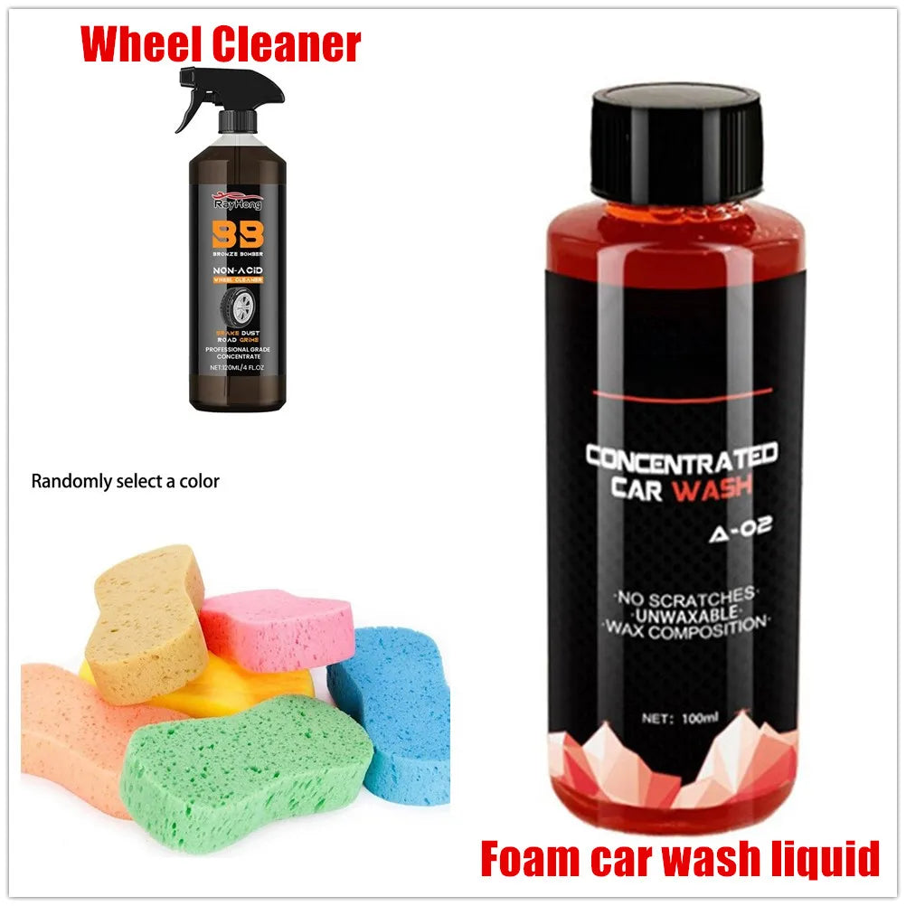 Car Cleaning Foam Large Capacity High Concentration Super Foam Car Wash Liquid Auto Washing Shampoo Car Wash Supplies