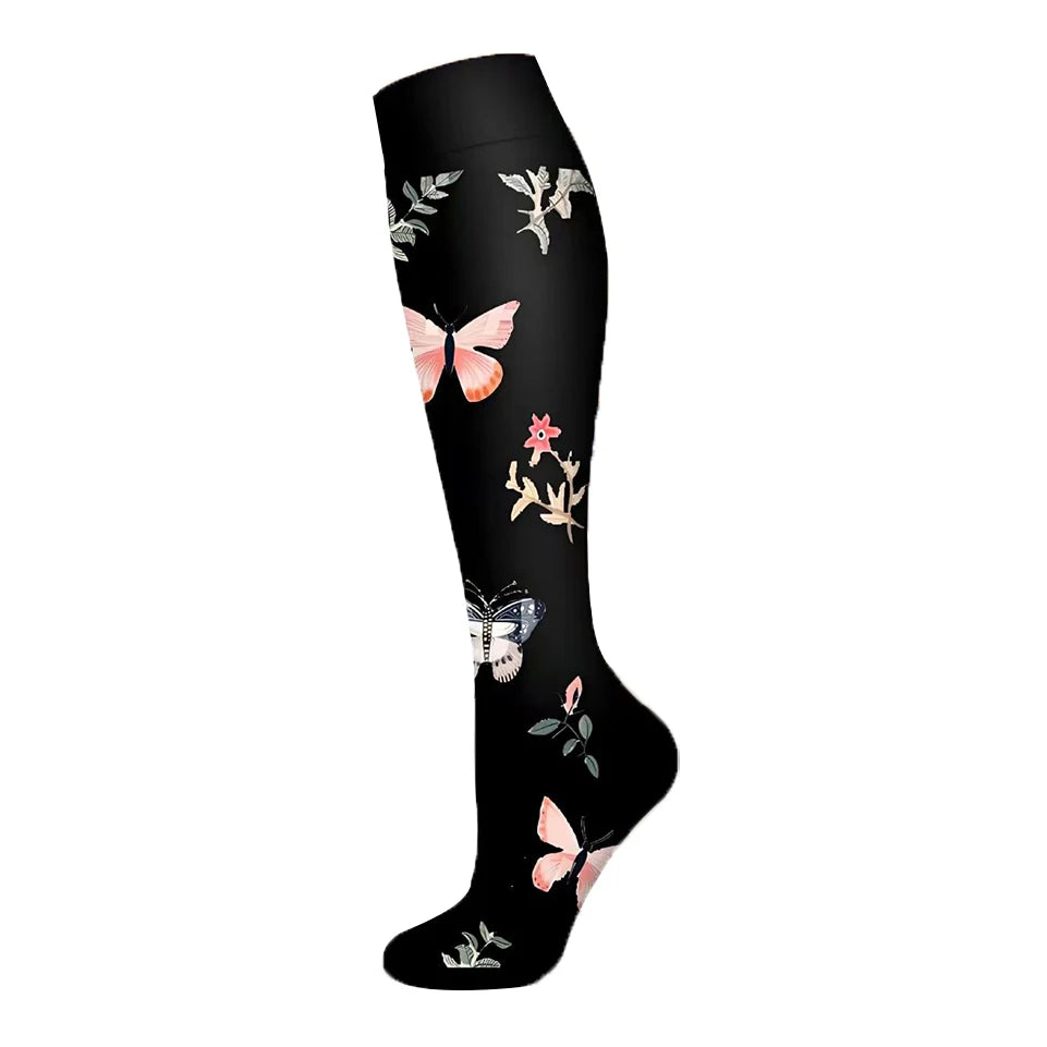 Men Women Compression Sock for Leggings Breathable Running Pressure Soccer Adult Edition Network Pressure Nurse Socks