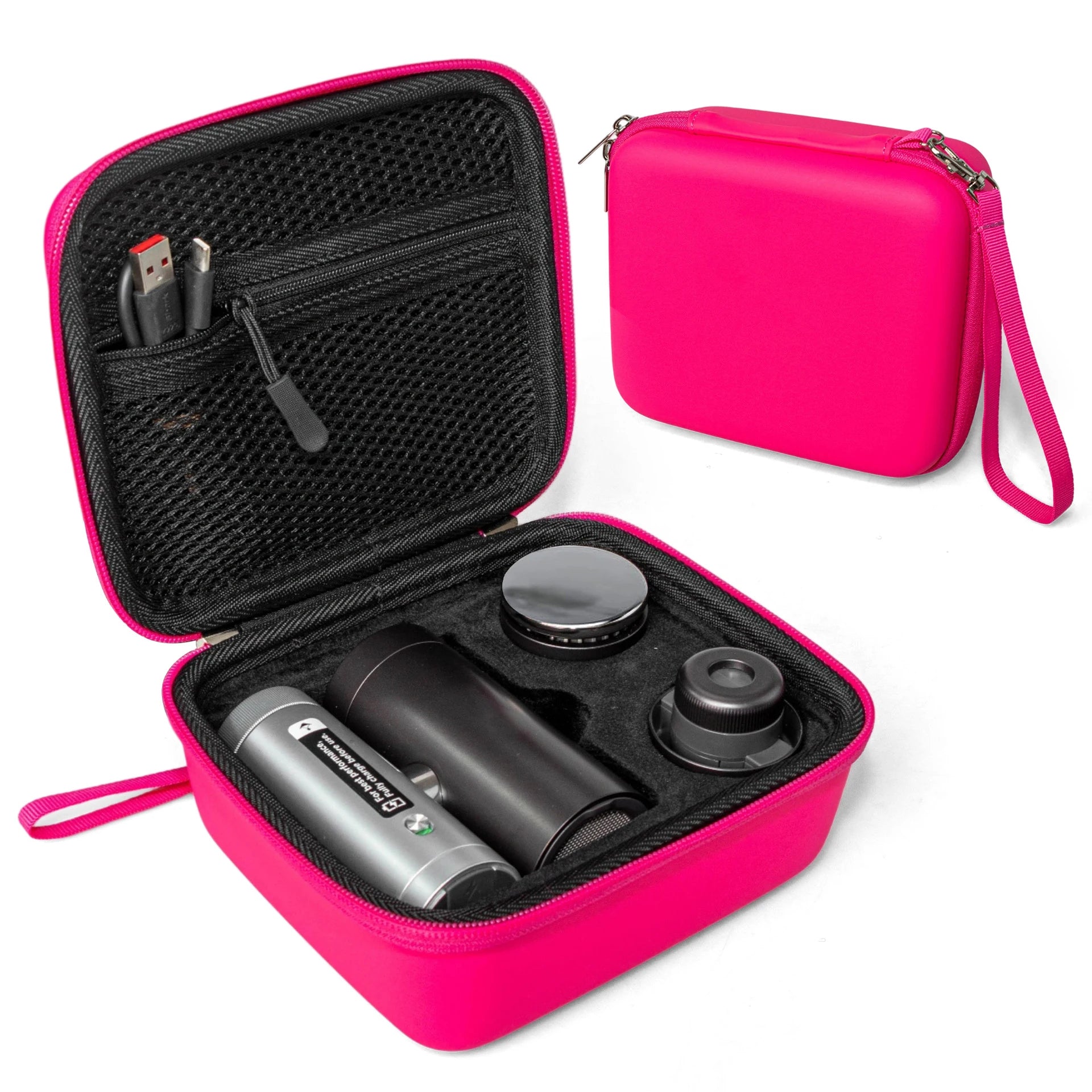 For Shark ChillPill Hard EVA Carrying Case Waterproof Shockproof Portable Travel Storage Bag with Hand Strap 4 Colors
