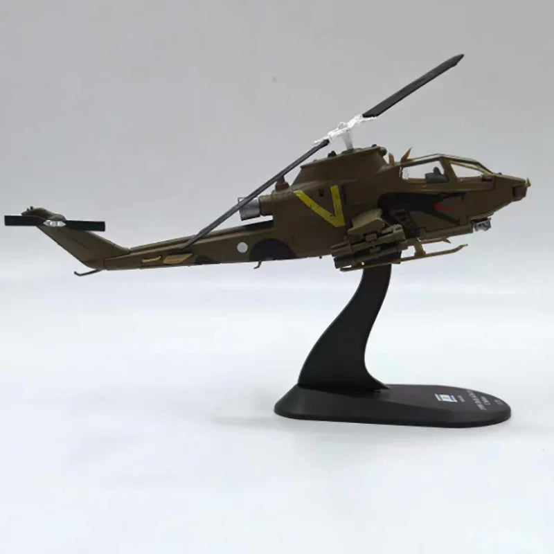 1/72 Scale AH-1S Cobra Attack Armed Helicopter Alloy Model Airplane Finished Toy Collection Souvenir Hobby Gift