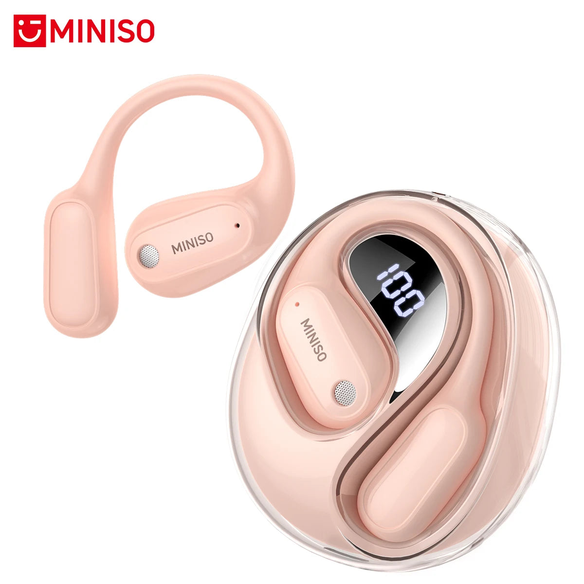Translator MINISO MS190 New OWS Wireless Headphones Sport Waterproof Headsets  Intelligent Bluetooth Translation Earbuds